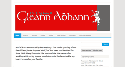 Desktop Screenshot of gleannabhann.net
